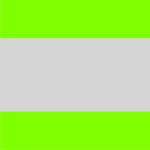 Refletiva verde fluorescente
