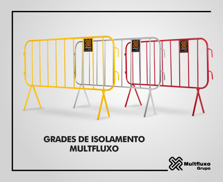 Grades de Isolamento Multfluxo: Equipamento Versátil Para Ser Usado Em Diversos Tipos de Eventos