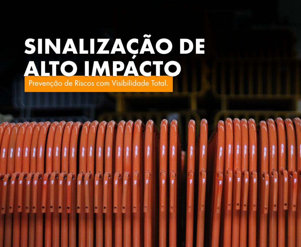 Sinalização de Alto Impacto: Prevenção de Riscos com Visibilidade Total